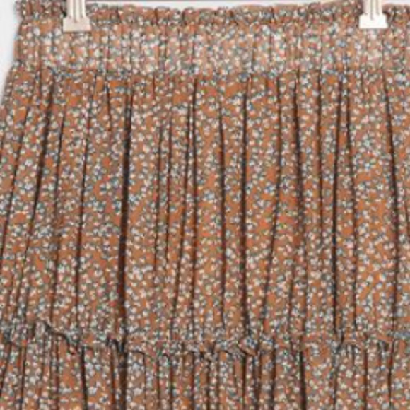 Tiered Maxi Boho Skirt - Picture 2 of 2